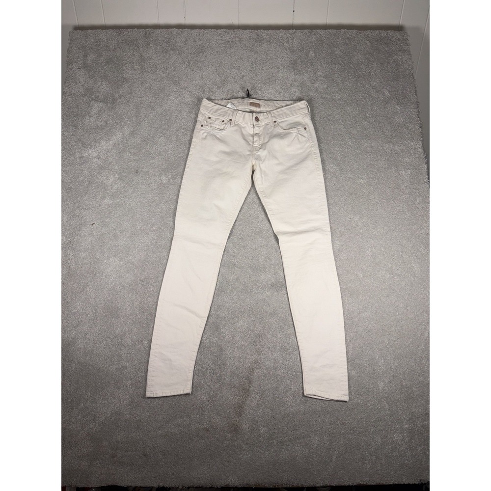 mother jeans the‎ looker cream for a day 28